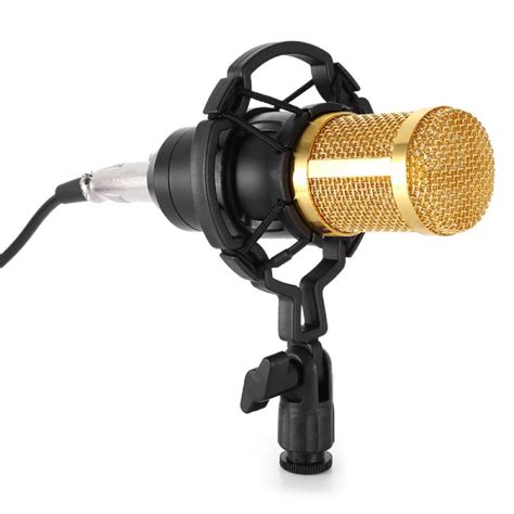 Microfono Condensador Bm800 Profesional Usb 71 Negro