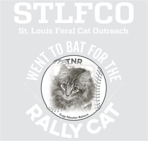 Rally Cat T Shirt From St Louis Feral Cat Outreach Custom Ink Fundraising