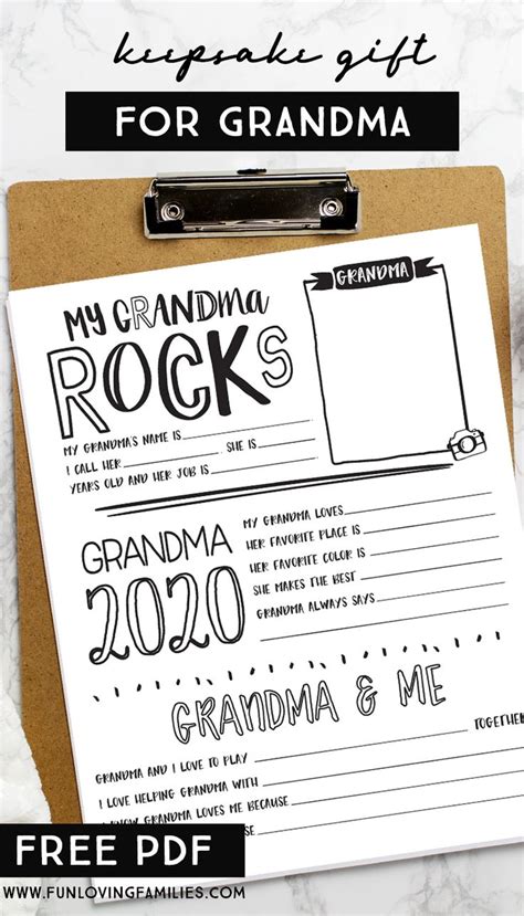 Best mother's day gifts for grandma 2021. Mother's Day Questionnaire: 2021 All About Mom Printable ...