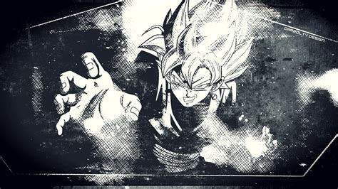Goku, dragon ball, amoled, retro, artwork, neon, black background, 5k. Black Goku Wallpapers - Wallpaper Cave