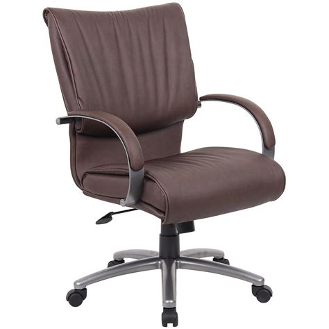 Serta works ergonomic executive office chair with back in motion technology, black bonded leather. Sealy Posturepedic® Leather Office Chair, Black - 183979 ...