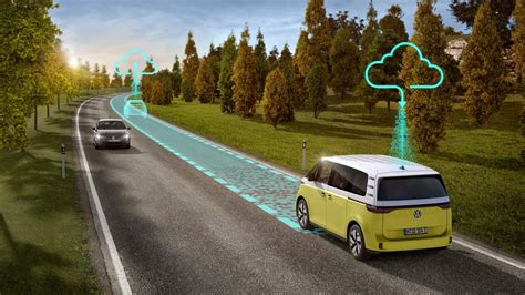 Vw Id Buzz Vehicle Packed With Tech For Innovative Driver Assistance