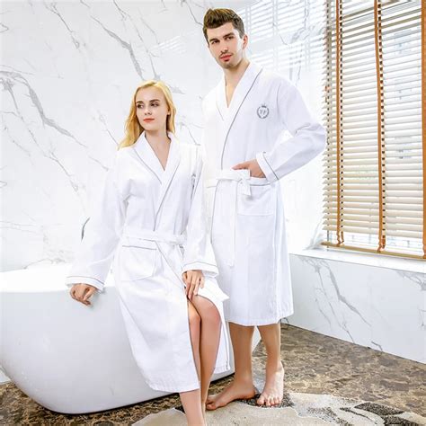 Luxury 100 Cotton Hilton Sheraton Star Hotel Bath Robe Quick Drying
