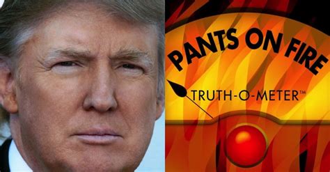 Social media users were convinced that donald trump was wearing his. Trump Earns 'Pants On Fire' Rating For Claiming 'Thousands ...