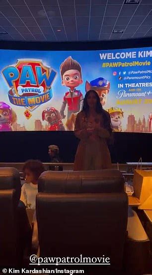 Kim Kardashian Hosts Private Screening Of Her First Animated Flick Paw