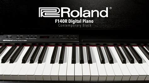 Roland F140R Digital Piano, Contemporary Black | Gear4music demo - YouTube