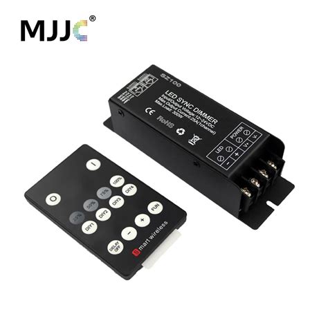 Led Dimmer 12v 24v 1ch 15a Dc Pwm Wireless Smart Wifi Wall Touch Single