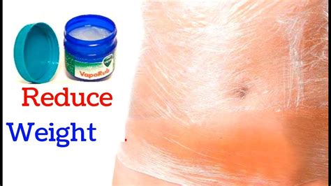 Ways to lose belly fat and live a healthier life. Use VICKS to Remove Belly Fat | Lose Weight Fast with ...