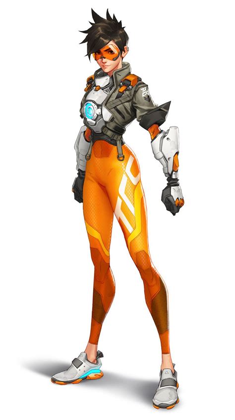 Tracer Character Art From Overwatch 2 Art Artwork Gaming Videogames
