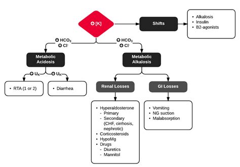 Differential Diagnosis And Evaluation Of Hypokalemia Grepmed