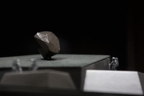The Largest Black Diamond In The World Goes Up For Auction Imk