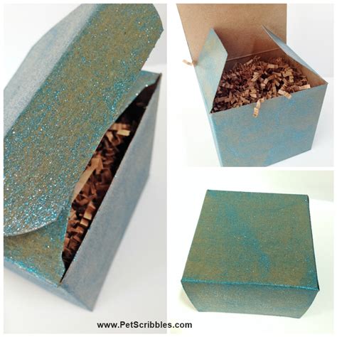Easy and beautiful diy gift boxes ideas for valentines day, fathers day and mothers day. Decorate a gift box: 8 easy ideas! - Pet Scribbles
