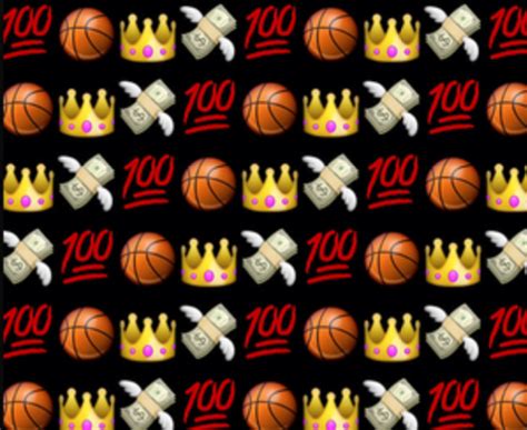 Background Emojis Emoji Wallpaper Lockscreen Basketball