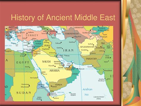 Ppt History Of Ancient Middle East Powerpoint Presentation Free