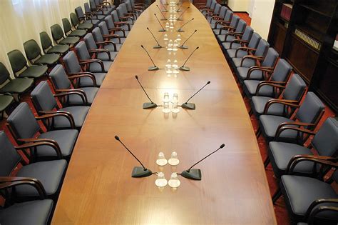 Custom Conference Tables Large Custom Boardroom Tables With Microphones