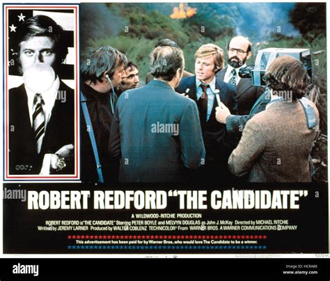 The Candidate Robert Redford Peter Boyle 1972 Stock Photo Alamy