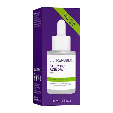 Skin Republic Salicylic Acid 2 Serum Serums Salonserve