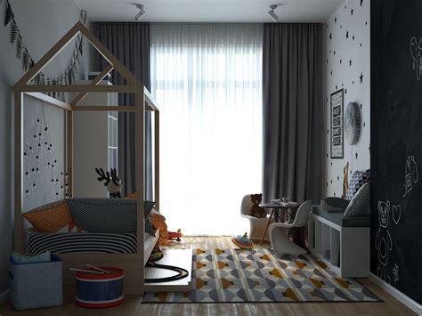 Apartment In Minimalist Style Location Novosibirsk On Behance