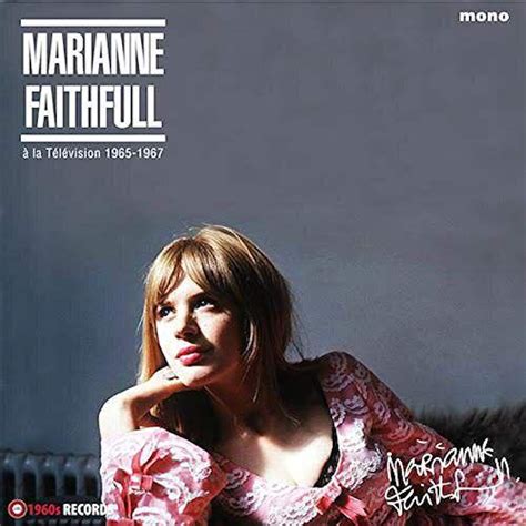 Marianne Faithfull La Television 1965 67 Vinyl Record