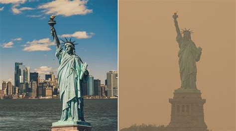New York City Blanketed In Mars Like Smog In Apocalyptic Before And