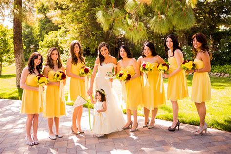 Check out our mustard yellow bridesmaid dress selection for the very best in unique or custom, handmade pieces from our dresses shops. Yellow Bridesmaid Dresses | DressedUpGirl.com