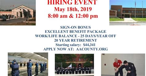 CCJS Undergrad Blog Detention Officer Hiring Event