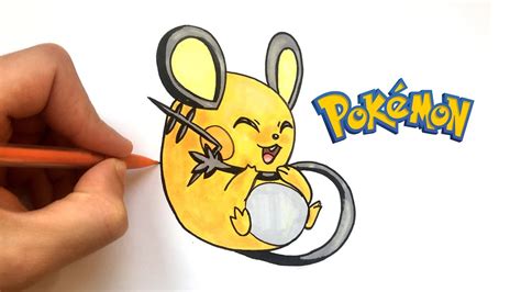 Votre dessin est maintenant terminé, on peut passer à chenipan ! DESSIN DEDENNE (Pokémon) - YouTube