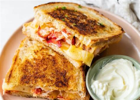Maine Lobster Grilled Cheese Maine Lobster Recipe