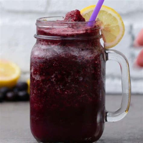 Blueberry Lemon Slushie Recipe By Tasty