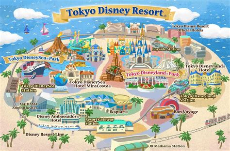 Grab a japanese park map and take a look inside. OfficialHow to enjoy your day at Tokyo Disney Resort|Tokyo Disney Resort