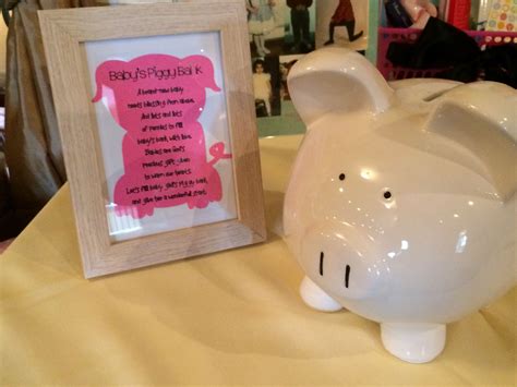 Tiffany x steiff:return to tiffany® love classic teddy bear in mohair, 16 tall. Baby Shower Piggy Bank | Baby shower, Piggy bank