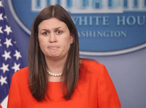 Trump Very Unhappy With Sarah Huckabee Sanders For Revealing Stormy