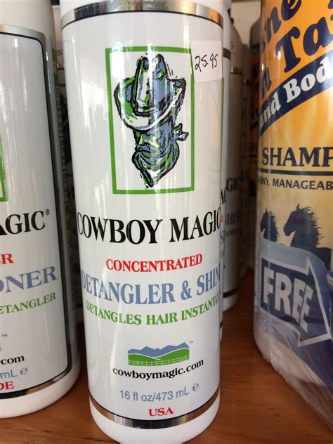 Cowboy Magic Detangler And Shine Detangler Motor Oil Oils