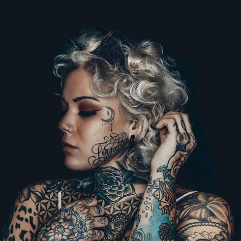 pin by kevin harrell on face tattoos face tattoos girl tattoos hot tattoos