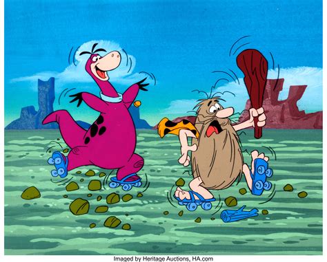 Captain Caveman And Dino Production Cel Hanna Barbera Lot 31180 Heritage Auctions