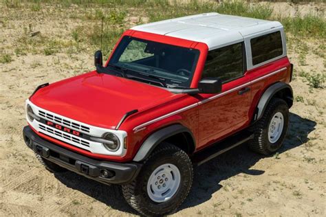 2023 Ford Bronco And Bronco Sport Heritage And Heritage Limited
