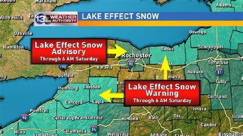 Lake Effect Snow Returns To Wny