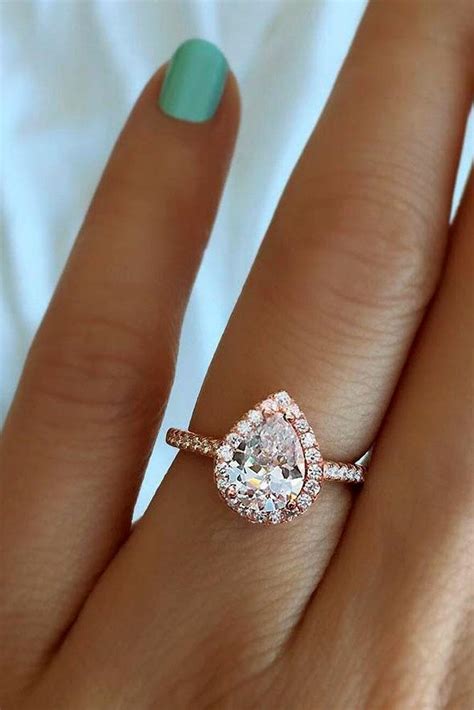 21 Stunning Pear Shaped Engagement Rings Oh So Perfect Proposal