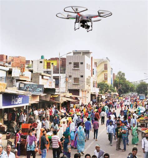 In A First Delhi Police Uses To Drone To Monitor Riot Hit Area
