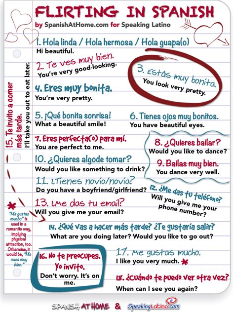 Flirting In Spanish 18 Easy Spanish Phrases For Dating Spanish Phrases Spanish Teaching