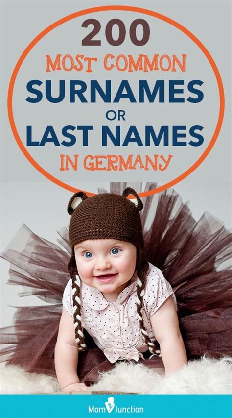 200 Common German Last Names Or Surnames With Meanings
