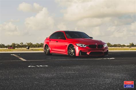 With these wheels, you retain the factory appearance and striking good looks thanks to the. 2017 BMW M3 Facelift in Red Gets Custom Vossen Wheels - autoevolution