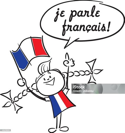 I Speak French Stock Illustration Download Image Now France French