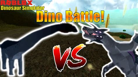 Roblox Dinosaur Simulator Megavore Vs Barosaurus Youtube