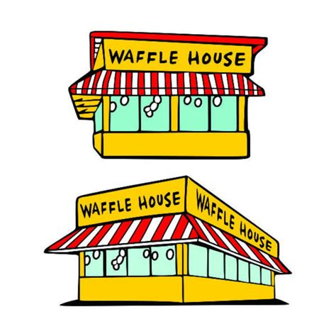 Waffle House Cuttable Svg Png Dxf And Eps Designs Cameo File Etsy