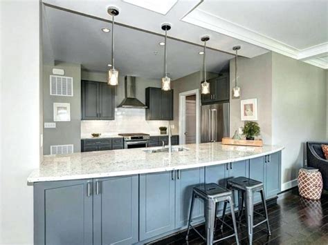 There are cabinets on the other sides, too. 9 Kitchen Peninsula Ideas - Housessive