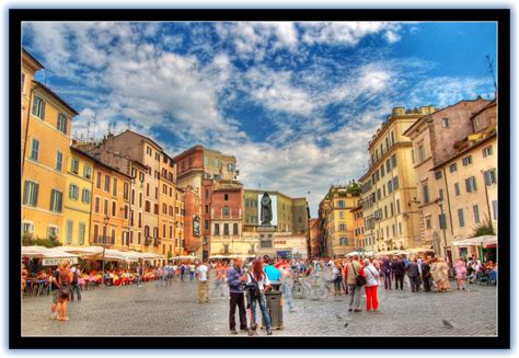 Also, the street noise (street cleaners, garbage pickup at dawn) can interrupt your sleep but. Piazza Campo dei Fiori, Roma | One of my favorite piazzas ...