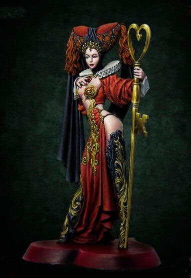 124 Scale 75mm Sexy Figure Rubina Queen Unpainted Miniatures Resin