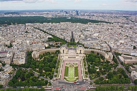 Paris France Aerial View At Daytime Photograph By Artpics Pixels
