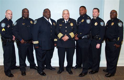 Six Officers Elevated To New Ranks Savannah Police